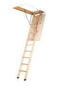 Folding metal section loft ladders 